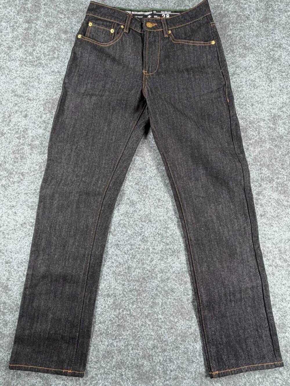 Lifted Research Group LRG True Straight Jeans Mens 28 Dark Wash Indigo Stretch